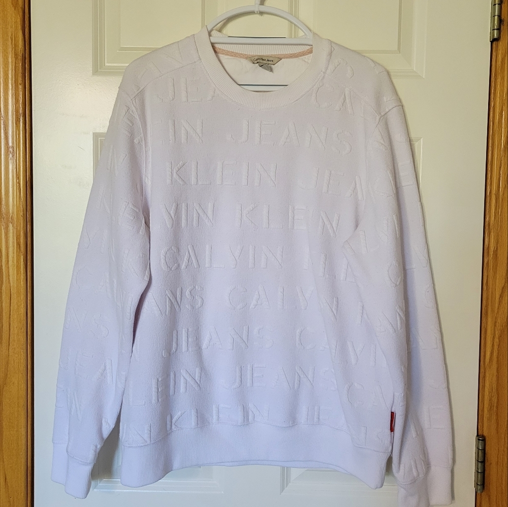 Calvin Klein White Sweater